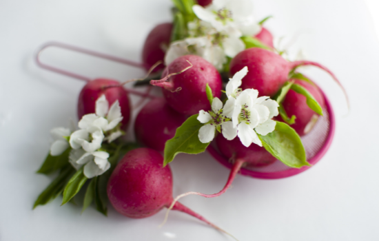recette équilibrée : mille-feuilles pomme et radis noir
